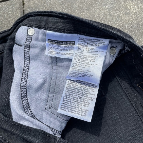 Levi’s 569 black denim jeans - size 32 x 32 - Picture 8 of 12